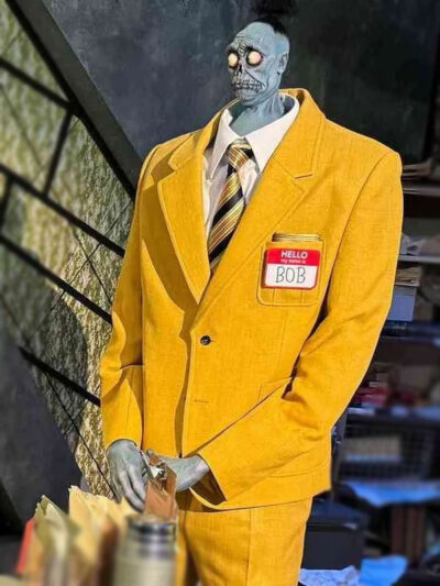 Beetlejuice 2024 Shrunken Head Bob Yellow Suit