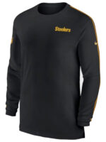 Pittsburgh Steelers Sideline Coach Black Shirt
