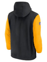 Pittsburgh Steelers Sideline Pre-Game Quarter-Zip Hoodie