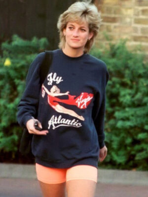 Princess Diana Fly Atlantic Blue Sweatshirt