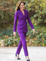 Purple Kate Middleton Suit