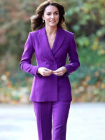 Purple Kate Middleton Suit