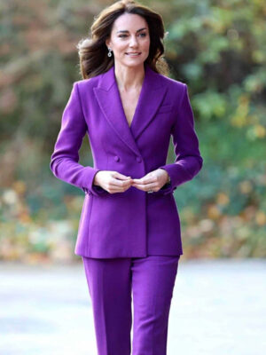 Purple Kate Middleton Suit