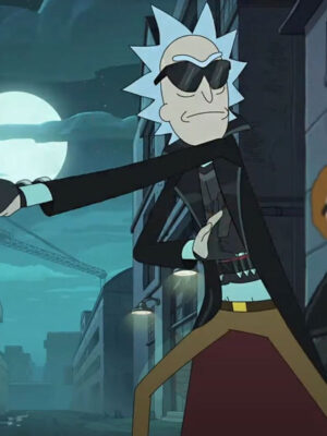 Rick And Morty S07 Rick Black Coat