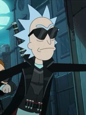 Rick And Morty S07 Rick Black Coat