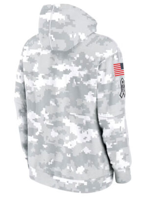 Salute to Service Dallas Cowboys Grey Camo Hoodie