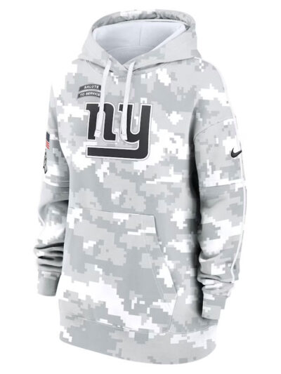 Salute to Service New York Giants Grey Camo Hoodie