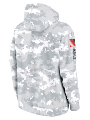 Salute to Service Philadelphia Eagles Grey Camo Hoodie