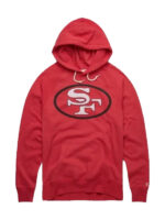 San Francisco 49ers 68 Red Pullover Hoodie