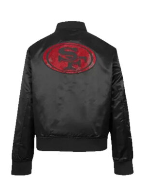 San Francisco 49ers Black Bomber Jacket