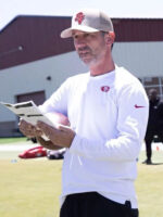 San Francisco 49ers Kyle Shanahan White Sweatshirt