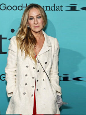 Sarah Good+Foundation Jessica Parker White Coat