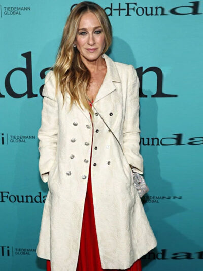Sarah Good+Foundation Jessica Parker White Coat