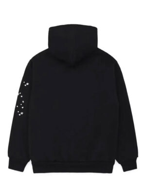 Sp5der Web Oversized Black Pullover Hoodie