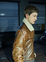 Spider-Man 2 Marvel Peter 2023 Brown Leather Jacket