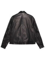 Stussy x Our Legacy Black Leather Jacket