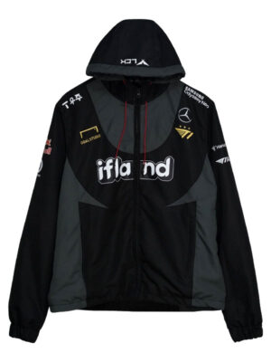 T1 2023 Uniform Worlds Black Hooded Jacket