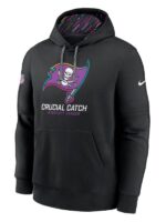 Tampa Bay Buccaneers Crucial Catch Black Pullover Hoodie