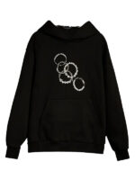 Taylor Swift The Eras Tour Friendship Black Hoodie