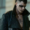 The Crow 2024 Bill Skarsgard Black Trench Coat