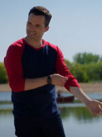 The Magic Of Lemon Drops Ian Harding Blue and Red T-Shirt