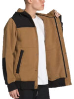 The North Face Highrail Brown Hooded Jacket