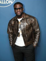 The Tonight Show 2024 Kevin Hart Leather Jacket