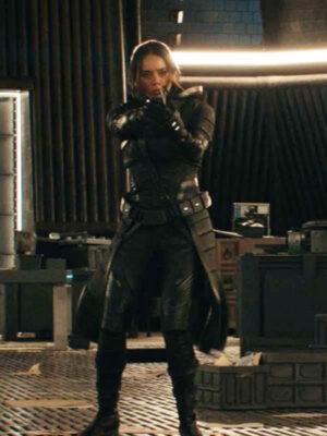 Thunderbolts 2025 Hannah John-Kamen Black Costume Coat