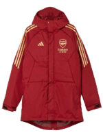 Unisex Arsenal Emirates Red Parka Jacket