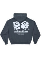 Unisex Dice Cold Culture Blue Oversized Hoodie