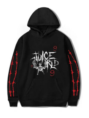 Unisex Juice World Number 9 Pullover Hoodie