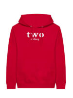 Unisex Redneg Two Print Pullover Hoodie