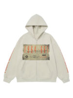 Vintage Woodlise 1964 Graphic Zip-Up Hoodie