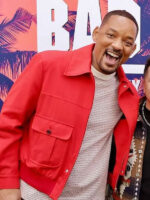 Will Smith Bad Boys Ride Or Die Red Jacket