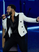 John Legend DNC 2024 White Blazer