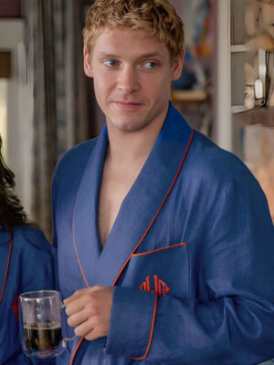 2024 The Perfect Couple Blue Robe