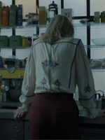 Disclaimer Cate Blanchett Embroidered White Shirt