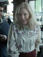 Disclaimer Cate Blanchett Embroidered White Shirt