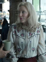 Disclaimer Cate Blanchett Embroidered White Shirt
