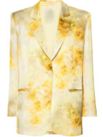 Sistas S08 Sabrina Hollins Tie Dye Yellow Blazer