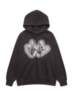 American Niche Middle Finger Patch Hoodie