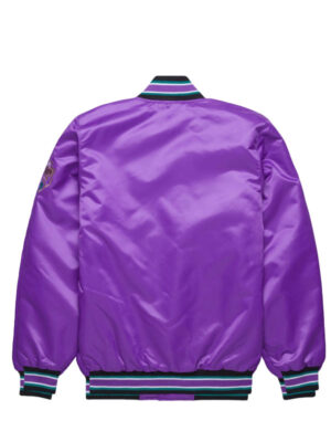 Arizona Diamondbacks Purple Varsity Bomber Jacket