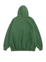 ATKT Tenet Letter Print Oversized Pullover Hoodie