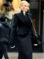 Babygirl 2024 Nicole Kidman Black Long Coat