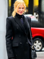 Babygirl 2024 Nicole Kidman Black Long Coat