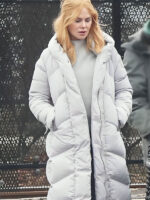 Babygirl 2024 Nicole Kidman Hooded Puffer Coat