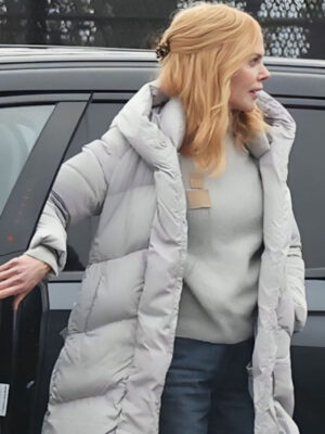 Babygirl 2024 Nicole Kidman Hooded Puffer Coat