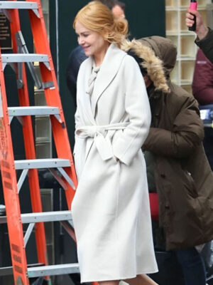 Babygirl 2024 Nicole Kidman White Trench Coat