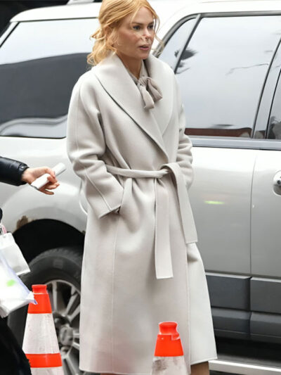 Babygirl 2024 Nicole Kidman White Trench Coat