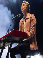 Ben Rector North Carolina Concert Pink Denim Shirt